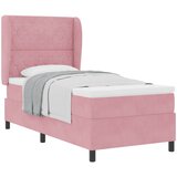  s opruga kutije Ružičasta 200 x 100 cm Baršun | shoptok.hr