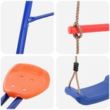  Set vanjskih ljuljački Šareni Čelik i PE | shoptok.hr