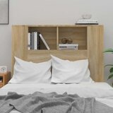  Uzglavlje s ormarićem boja hrasta sonome 100 x 18,5 x 102,5 cm | shoptok.hr