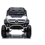 Lean Toys Otroški avto MERCEDES UNIMOG 4x4 črno bela | Shoptok.si