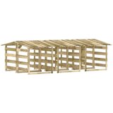 Furnova Pergola s streho 6 kosov 100x90x100 cm impregnirana borovina, (21918761) | Shoptok.si