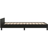 Za krevet s uzglavljem crni 90x200 cm od umjetne kože | shoptok.hr