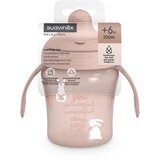 Suavinex Wonderland Learning Cup šalica za učenje pijenja Pink 200 ml | shoptok.hr