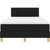 Box spring krevet s madracem Crna 120 x 190 cm tkanina | shoptok.hr