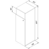 MID.YOU Srednje Visoka Omara Dreso, Bela | Shoptok.si