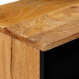  Noćni ormar 2 kom. Prirodna 40 x 33 x 46 cm Čvrsto drvo manga | shoptok.hr