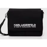 Karl Lagerfeld Torba črna barva, 245M3004