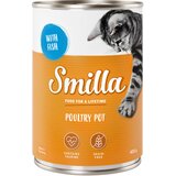 Smilla 6 x 400 g mokra mačja hrana po posebni ceni! - Perutninski lonček: Mehka perutnina z ribo Cene