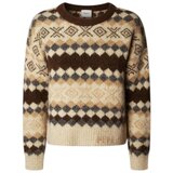 PepeJeans Puloverji PL7000039 899 Kostanjeva Cene