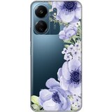  torbica silikonska print skin za xiaomi redmi 13C blue roses Cene