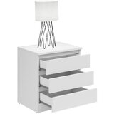 Mömax nočna omarica saturn, bela | Shoptok.si