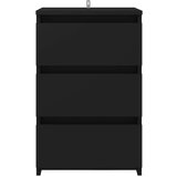  Noćni ormarići 2 kom crni 40 x 35 x 62 5 cm konstruirano drvo | shoptok.hr