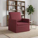  Fotelja Vinska crvena 70 x 81 x 82 cm Tkanina - boja crnog vina 60 cm | shoptok.hr