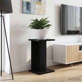  Stalak za biljke 2 pcs Crni Hrast 25 x 25 5 x 40 5 cm | shoptok.hr
