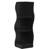  Kotna polica s polico Črna 34 x 33 x 102 cm Inženirski les, (5000307414) | Shoptok.si