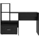  Stol Crni hrast 131,5 x 50 x 106,5 cm Konstruirano drvo | shoptok.hr