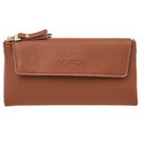 Verde Novčanik ženski sa magnetnim zatvaranjem i zipom 1394, 20×3×10 cm kamel ( 16NZV1394K ) Cene