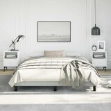 Okvir kreveta bez madraca svijetlosivi 152x203 cm Queen baršun | shoptok.hr