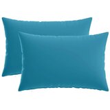  Presvlaka za jastuk 2 pcs HEERLEN Svjetloplava 40 x 60 cm - Svjetloplava 40 x 60 cm 2 | shoptok.hr
