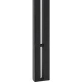 vidaXL Uzglavlje kreveta 160 cm Puno obrađeno drvo i željezo | shoptok.hr
