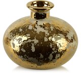 Mondex vaza keramika Yarine Gold 14x6x15cm zlato-bežna 1 kos, (5000300875) | Shoptok.si