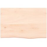  Zidna polica 60x40x(2-4) cm neobrađena masivna hrastovina | shoptok.hr