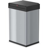 Hailo Koš za smeti z nihajnim pokrovom BIG-BOX SWING, prostornina 35 l, srebrna posoda | Shoptok.si