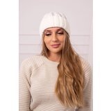 Kesi marka niezdefiniowana Women's cap Selena K384 light ecru | shoptok.hr