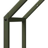  stojalo za drva olivno zelena 40x25x60 cm hladno valjano jeklo | Shoptok.si