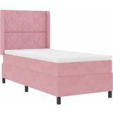  s opruga kutije Ružičasta 90 x 200 cm Baršun | shoptok.hr