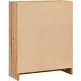 vidaXL Knjižna omara artisan hrast 60x24x76 cm inženirski les | Shoptok.si
