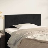  Uzglavlje crno 90x5x78/88 cm baršunasto Cijene
