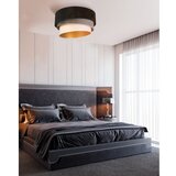  duolla - plafonsko svetlo devon 1xE27/40W/230V, prečnik 45 cm, crna/siva/bež | Eponuda.com