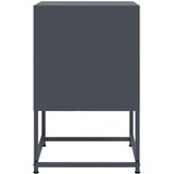  Noćni ormarići 2 kom antracit 36 x 39 x 60,5 cm čelični | Eponuda.com