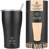 Estia termo čaša sa slamčicom 500ml Midnight Black 01-23122 | shoptok.hr