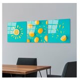 WALLXPERT dekorativna slika od kaljenog stakla (3 komada)uv 854 50 x 50 | ePonuda.com