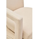 Premier Housewares Bež okretna baršunasti fotelja Hestia – | shoptok.hr