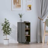  Komoda siva 34 x 40 x 75 cm od masivne borovine | shoptok.hr