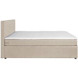 P & B POSTELJA Z VZMETNICO 140 cm x 200 cm , tekstil peščene barve | Shoptok.si