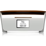 WoodWick Lavender & Cedar mirisna svijeća s drvenim fitiljem (hearthwick) 453.6 g | shoptok.hr
