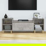 TV omarica betonsko siva 160x35x55 cm inženirski les, (20734249) | Shoptok.si