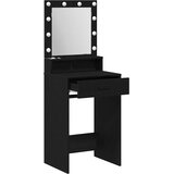  Toaletni stol Crni hrast 50 x 41 x 135 cm Konstruirano drvo | shoptok.hr