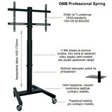 TV stojalo OMB Professional Spring | Shoptok.si