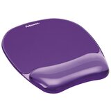Fellowes Podloga za miša s odmaračem zgloba 202x230X32 mm, ljubičasta | shoptok.hr