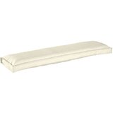 vidaXL Zunanja blazina Kremna Poliester 40 cm x 150 cm x 7 cm | Shoptok.si