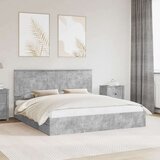 vidaXL krevetna konstrukcija s ladicama betonski sivi 200 x 200 cm | shoptok.hr