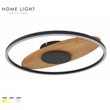Solea 80 plafonska svetiljka 30W cct crna/drvo Cene