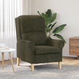  Suvremena Fotelja Army Zelena Tkanina Drvo Srednja Ergonomska | shoptok.hr