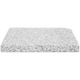 vidaXL Postolje za suncobran granitno 25 kg četvrtasto sivo | shoptok.hr