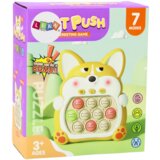 Lean_Toys Arkadna konzolna igra Pop-It Fox 7 načinov igre Vijolična | Shoptok.si